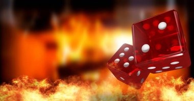 Live-dealer blackjack table viewed on a mobile phone, showing dealer, cards, and player chat